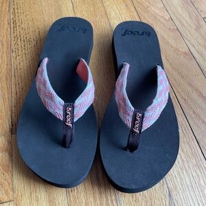 Reef Mid Seas Flip Flops Women Size 8